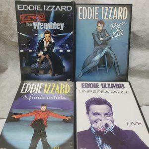 Eddie Izzard 4 DVD Bundle